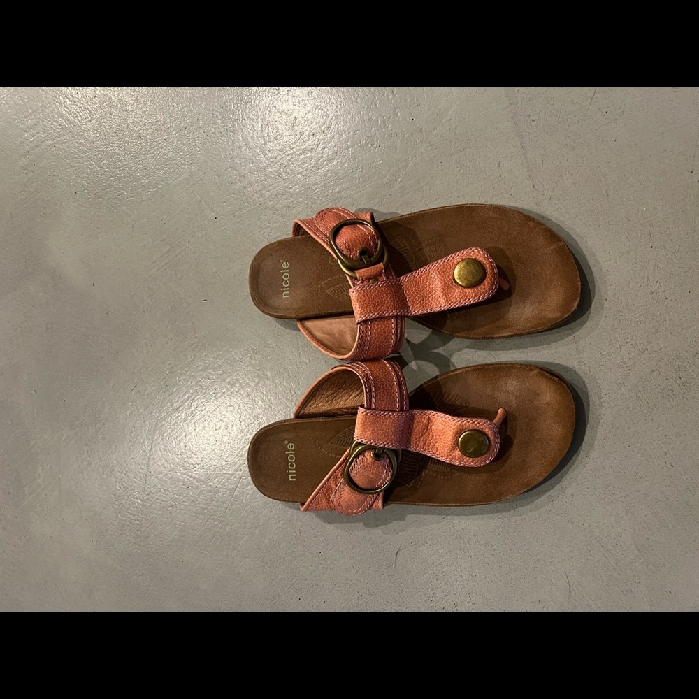 Nicole leather shoes